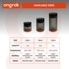 ONGROK Glass Storage Jar with Vacuum Pump Technology, Air Proof
