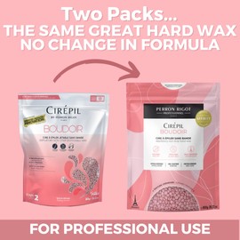 Cirepil - Boudoir - 800g / 28.22 oz Wax Beads Bag - Sweet Fragrance - Allergen-Free - Specially Formulated for Short, Coarse Hair