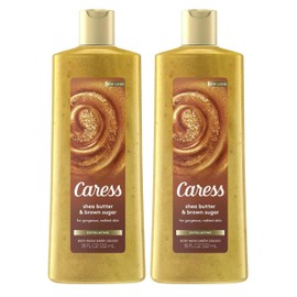 Caress Evenly Gorgeous Exfoliating Body Wash 18 fl oz (Pack of 2)