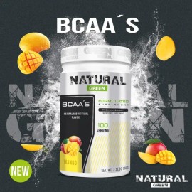 Aminoácidos Bcaas Green Varios Sabores 1kg 100 Servicios                                                                                              