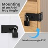 Alise 2pcs Door Locks Hasp Latch,3 Inch SUS 304 Stainless