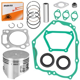 For Yamaha Golf Cart G11 G16 G20 1996-2002 Engine Top End Kit Oversize 0.25mm Piston and Ring Gasket Seal JN6-11635-00