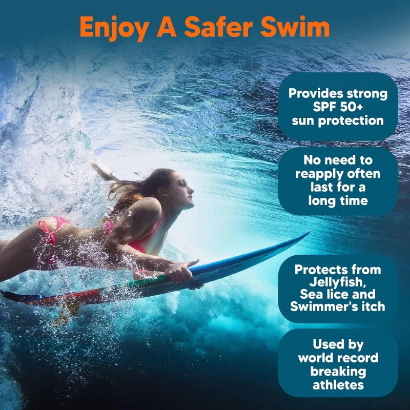 Safe Sea Protector Solar Que Bloquea Las Picaduras De Medusa
