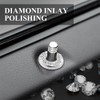 QZTYTY 4PCS Bling Car Inner Door Lock Covers, Bling Car