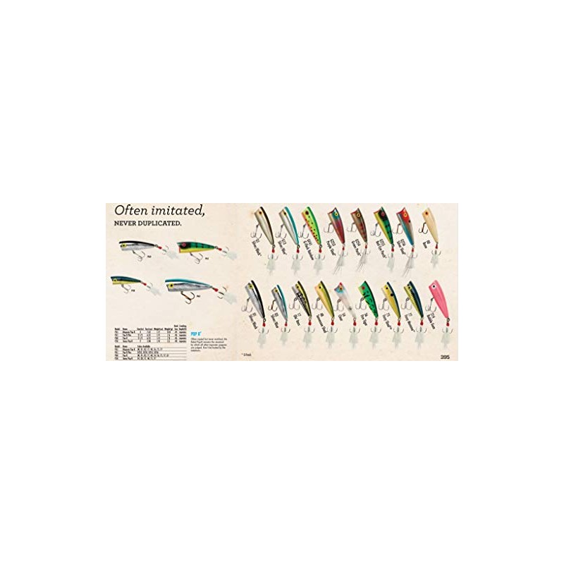 Rebel Lures P6077 Pop-R Fishing Lure - Foxy Momma, 2