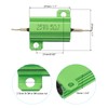PATIKIL 25W 0.5 Ohm Aluminum Shell Resistor 5 Pack Aluminum