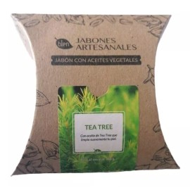 Blen Jabón Artesanal Tea Tree Infecciones De Piel Saponificado
