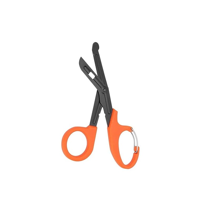 IMKRC Titanium Bandage Shears Scissors EMT and Trauma Shears, Bent