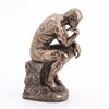 Veronese Design 8" Rodin The Thinker Cast Resin Statue Bronze