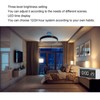 LED Alarm Clock Household Multifunctional Touch Screen Alarm Clock Indoor