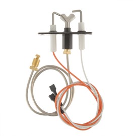 HUAREW IPI Pilot Assembly 2090-012 Natural Gas for Heatilator, SRV2090-012 2198-012 Natural Gas (NG) Pilot Assembly for Heatilator, Majestic, Heat-N-Glo, Quadra-Fire Fireplaces Replacement Part