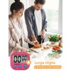 Digital Kitchen Timer, Pitasha Cooking Timer Magnetic/Backing Stand/Hanging Hole, Count