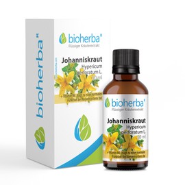 BIOHERBA St. John's Wort Drops, Extract Tincture 50 ml - Hypericum Perforatum L. - Supports Nervous System, Homocysteine Metabolism and Red Blood Cell Formation - With Vitamin B6 - PZN 17187391
