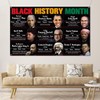 Sunwer Black History Month Photo Booth Backdrop African American National
