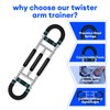 Twister Arm Trainer – Adjustable 170-265lb Resistance Chest Exerciser for