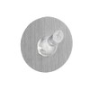 Wenko Hook Static-Loc Size M in Silver, PET/Polycarbonate 5 x