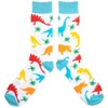 Dinosaur Fossil 3 Pair Crew Box Set, multicoloured