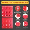 Thread Checker：Nut and Bolt Thread Checker Thread Identifier Gauge Nut