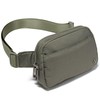 Pander Everywhere Belt Bag for Women, 5 Zipper Pockets RPET
