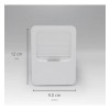 Luminaria De Cortesía Blanca Blanco Cálido Wde-402 Winled Blanco Cálido