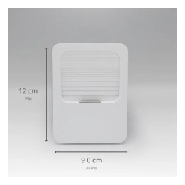 Luminaria De Cortesía Blanca Blanco Cálido Wde-402 Winled Blanco Cálido