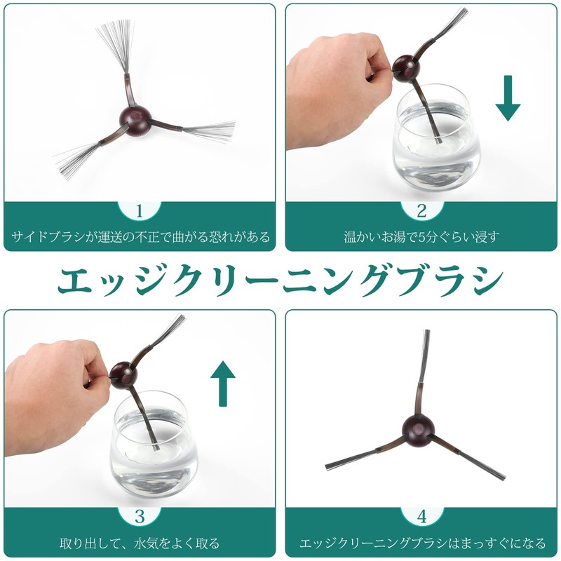 EcoBucks Consumables Replacement Filter for DEEBOT OZMO T8 T9 N8