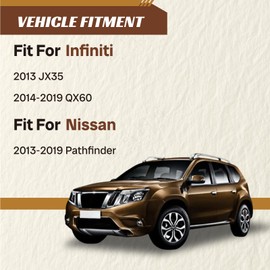 Chassora 6PCS Front Lower Control Arm Sway Bar End Link Tie Rod Fit for Infiniti 2013 JX35, 2014 2015 2016 2017-2019 QX60, for Nissan 13-19 Pathfinder K623063 K623064 K750094 K750095 ES801265 ES801266