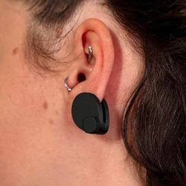 Generic Pendiente de Compresión para Queloides: Disco de Presión Médica de Diseño Clínico para la Eliminación de Queloides en las Orejas, la Curación Posquirúrgica y el Tratamiento de Cicatrices.