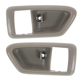 KarParts360 for Toyota Solara 1999 00 01 02 2003 Interior Door Handle Cases Driver and Passenger Side | Pair | Front Or Rear | Beige | Bezel Only | Replacement for 6927733020, 6927832020