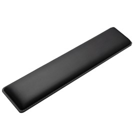 Faluber Cooling Gel Wrist Rest Pad -Full Size 18"- Memory Foam Palm Rest with Non-Slip Footpad - Ergonomic Design Wrist Support - Desk Keyboard Accessory Gaming Gear (Large-Full Size)