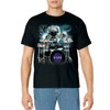 NASA Space Drum Playing Astronaut T-Shirt