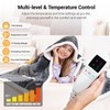 Wearable Heated Throw Blanket Cordless for Women Heated Poncho blankets
