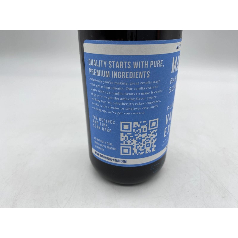 Mangolia Star Baking Company Magnolia-Star Pure Vanilla Extract, 8 Fl.