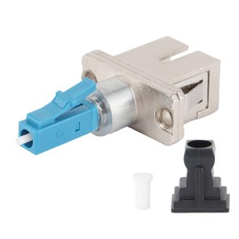 LC to SC Adapter, LC Male to SC Female, Fibre Optic Coupler, Hybrid Optic Fibre Optic Adapter Connector Optocoupler LC Male to SC Female Industrial Supplies