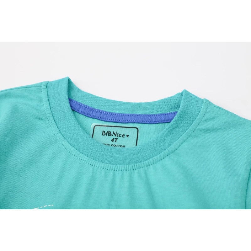 BIBNice Toddler Boy Clothes Kid Summer Outfits Shirt Short Set