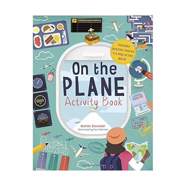 On The Plane Activity Book