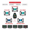 LED Reflective Vest USB Rechargeable Remote Control Turn Signal Light