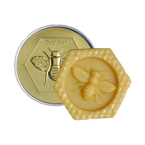 Vanilla Bee Bar Skin Care Moisturizing Solid Lotion Bar, Made in USA, .6 Oz