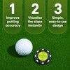 Spirit Level Golf Ball Markers For Putting Green - Golf