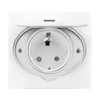 Miratic Hermetic Socket IP44 Schuko - Outdoor Socket Flush-Mounted (White)