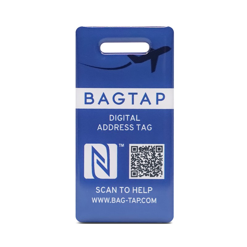 Bagtap - PVC - Digital Luggage and Travel Tag, PVC