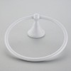 jojofuny White Towel Ring Hand Towel Holder for Bathroom Wall,