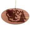 HipFlaskPlus Eagle Mountain - Cedar Ornament