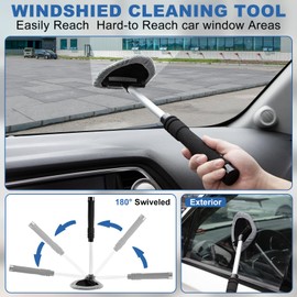 Viewsun Windshield Cleaner Tool, 13Pcs Car Interior Cleaning Kit, Car Detailing Kit Interior Cleaner, Car Detailing Brushes, Car Cleaning Gel, Inside Cleaning Supplies Accessories for Women Men