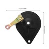 Zerodeko Rear Drum Brake Parts Kit for Electric Scooters Reliable