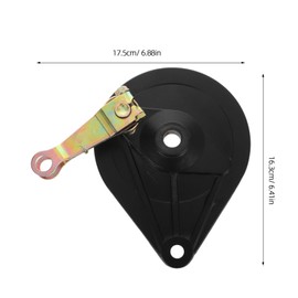 Zerodeko Rear Drum Brake Parts Kit for Electric Scooters Reliable Replacement Brake Shoe Assembly for Mini Bikes and Motorcycles Easy Installation Compatible with Various Models