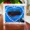LED Heart-Shaped Light Electronics Module, Electronic DIY Circuit Kit Single