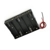 5-AA Slots Battery Spring Clip Holder Case Plastic Storage Box