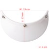 Helmet Visor (White)