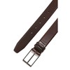 Boss Men's Carmello Belt made of Vegetable-tanned Leather with Metal